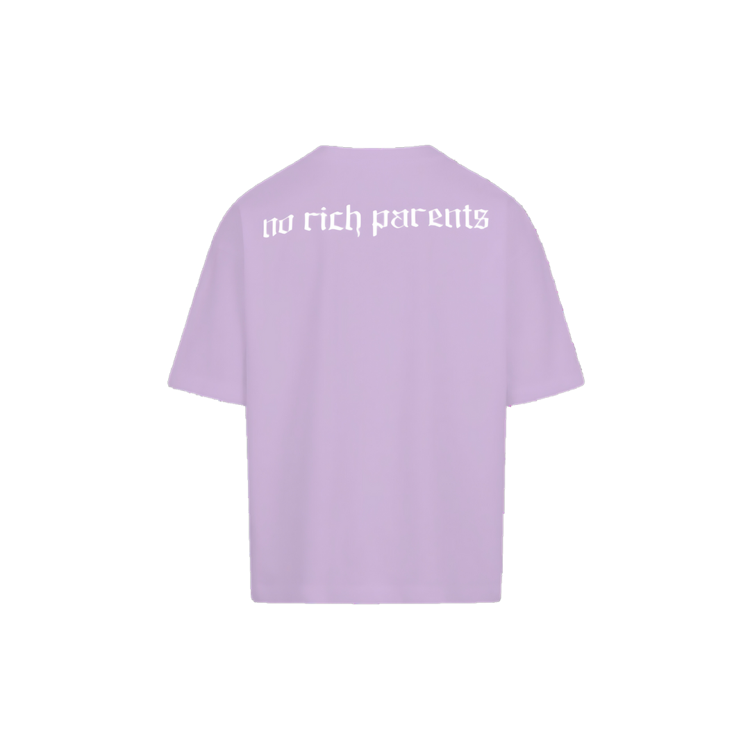 Purple T-Shirt NO RICH PARENTS