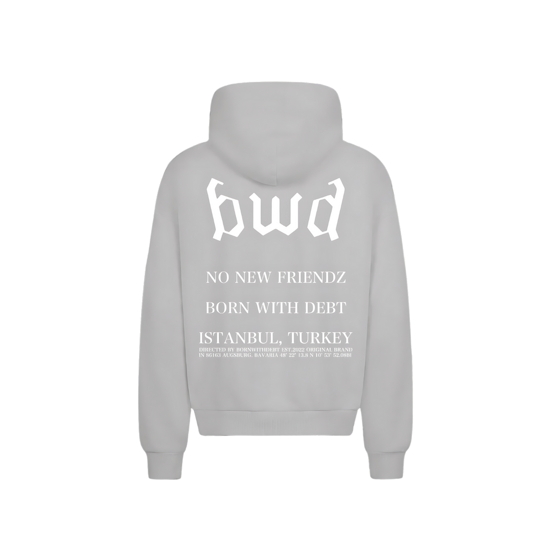 NNF GREY ZIPPER