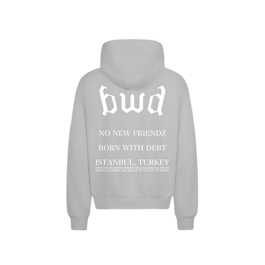 NNF GREY ZIPPER
