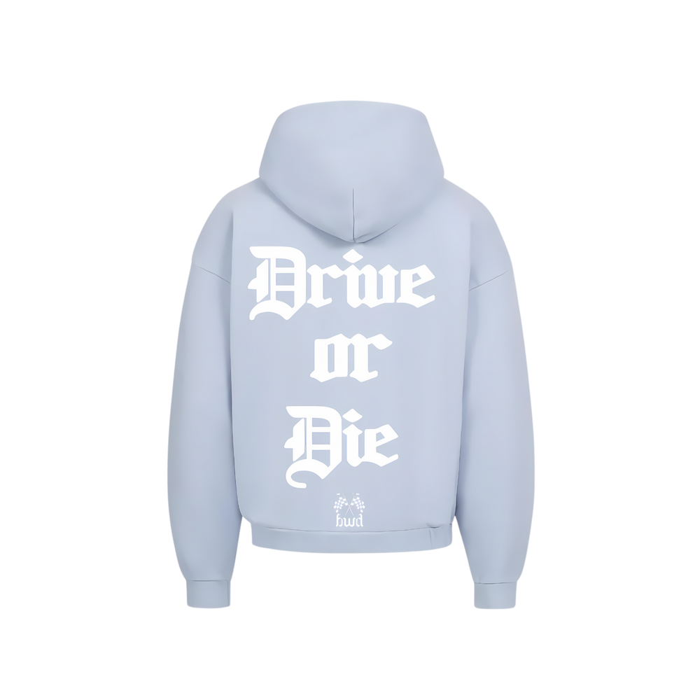 Drive Or Die Zipper Baby blue