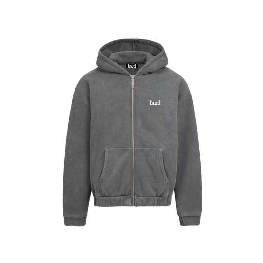 Drive or Die Grey Zipper